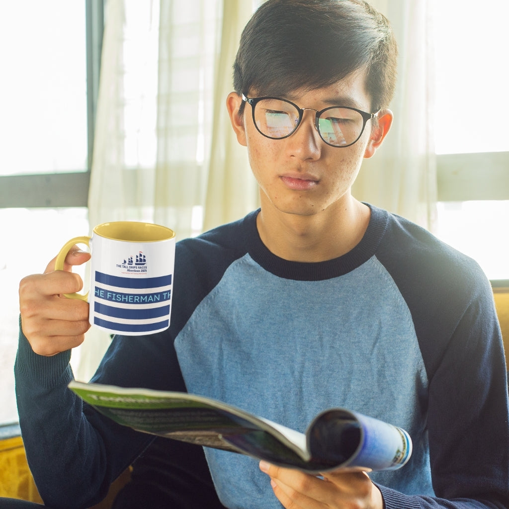 The Fisherman Coloured Insert Mug