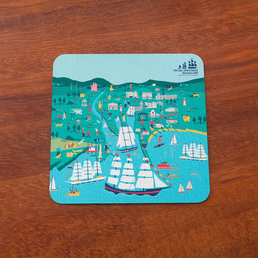 The Tall Ships Races Aberdeen 2025 Coaster
