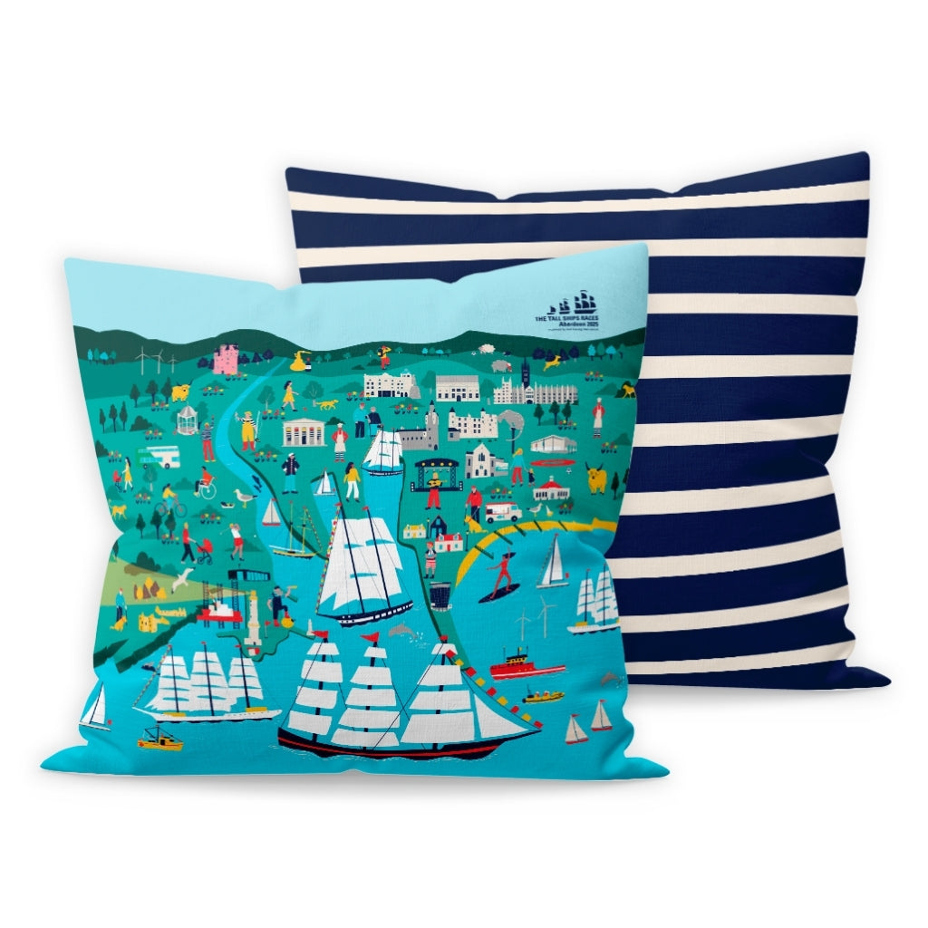 The Tall Ships Races Aberdeen 2025 Cushion No. 1
