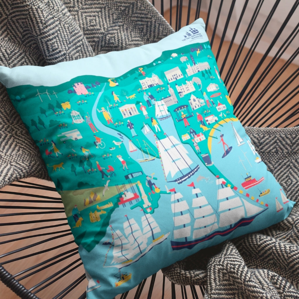 The Tall Ships Races Aberdeen 2025 Cushion No. 1