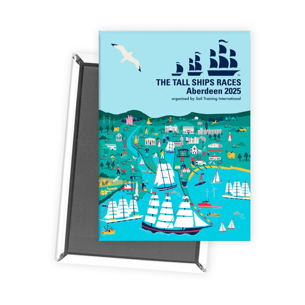 The Tall Ships Races Aberdeen 2025 Magnet