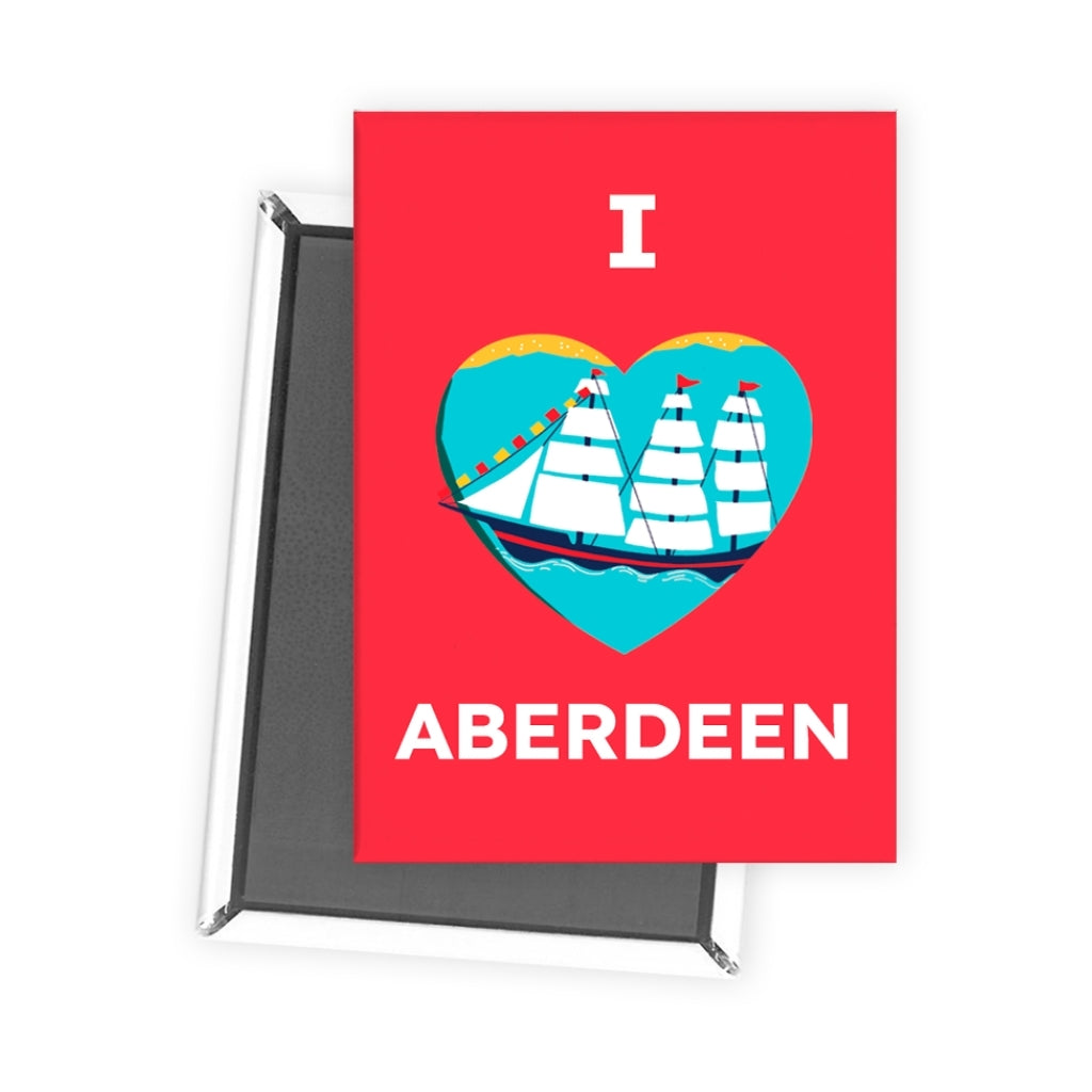 I Love Aberdeen Magnet