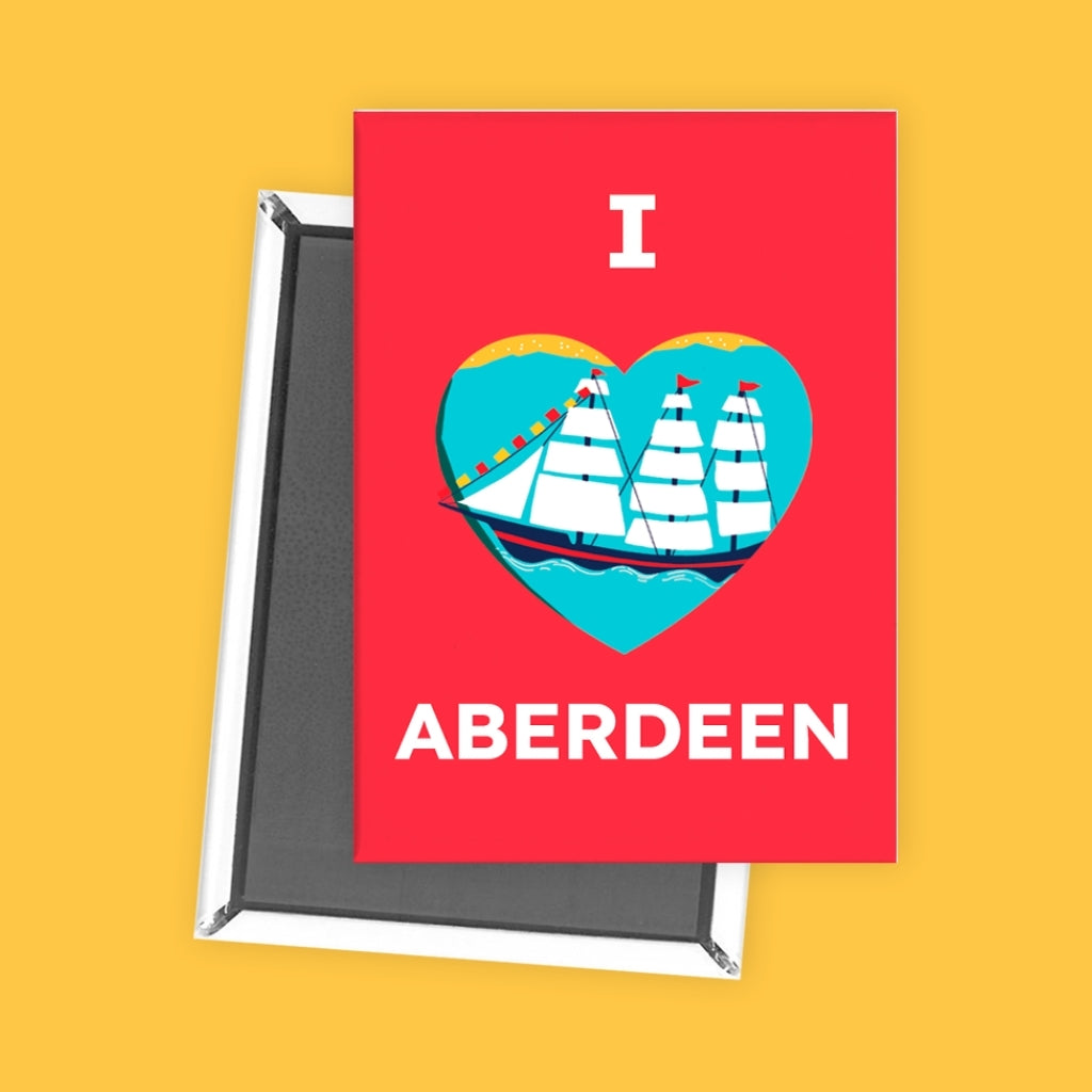 I Love Aberdeen Magnet