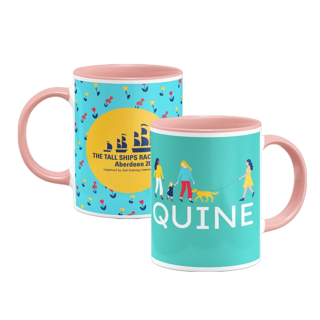 The Tall Ships Quine Coloured Insert Mug