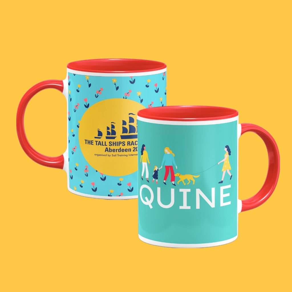 The Tall Ships Quine Coloured Insert Mug