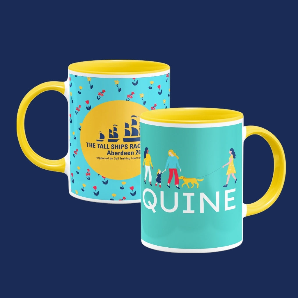 The Tall Ships Quine Coloured Insert Mug
