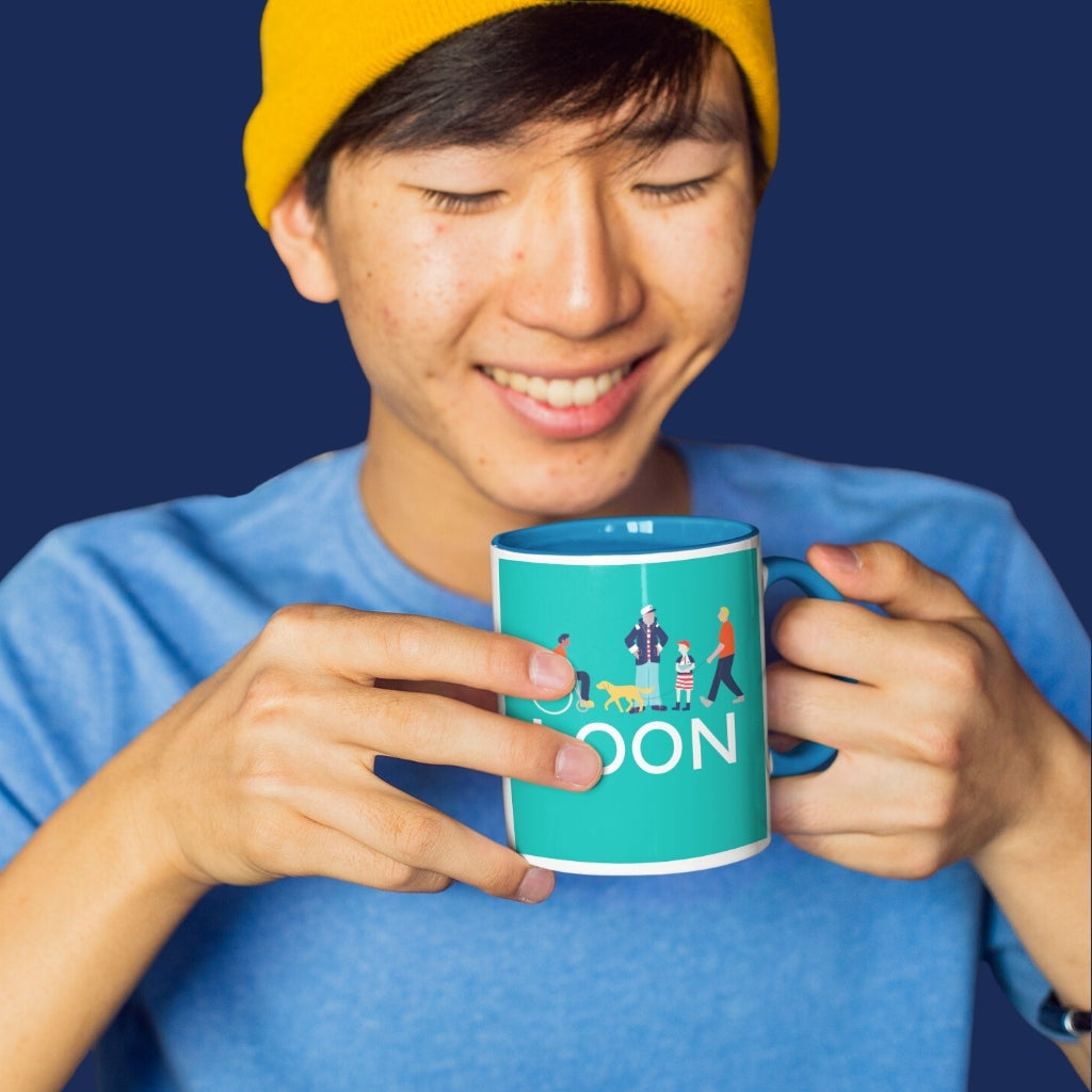 The Tall Ships Loon Coloured Insert Mug
