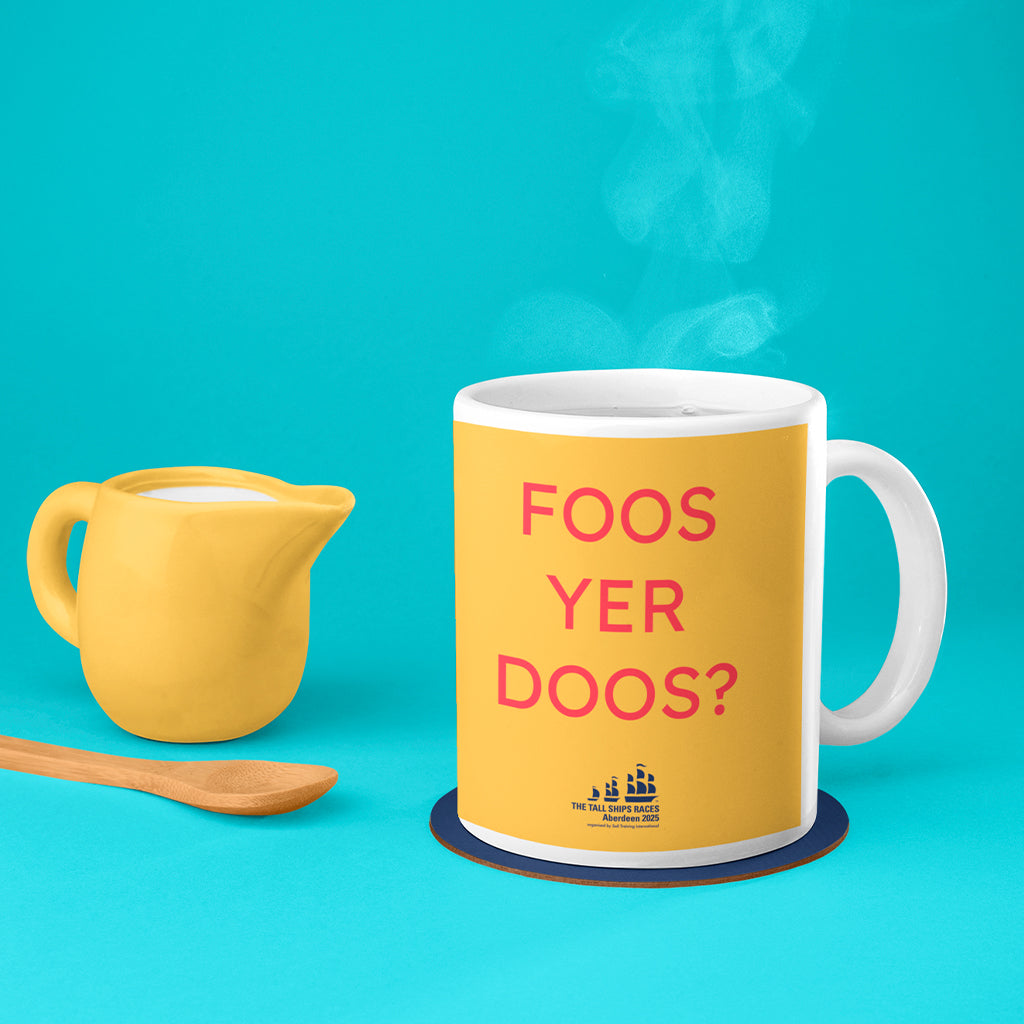 The Tall Ships Foos Yer Doos Mug