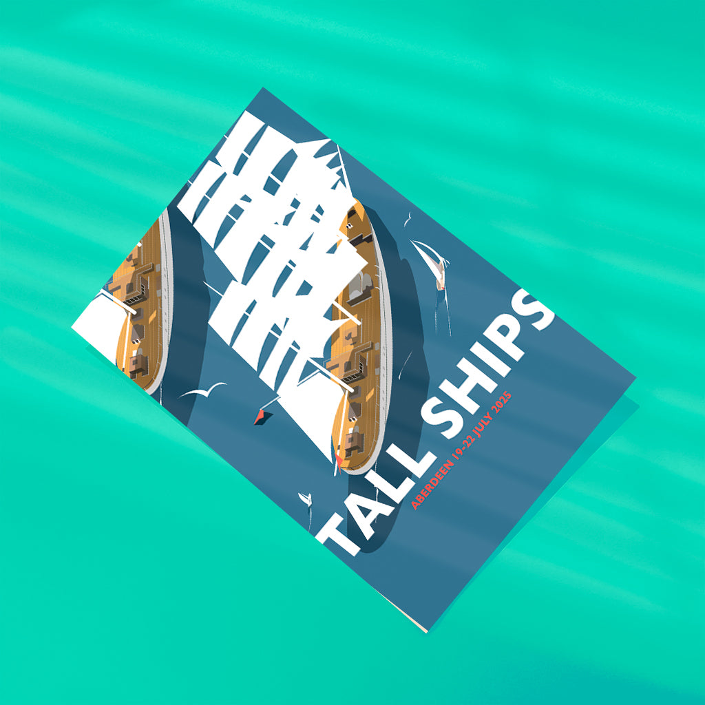 The Tall Ships set of 8 Postcards