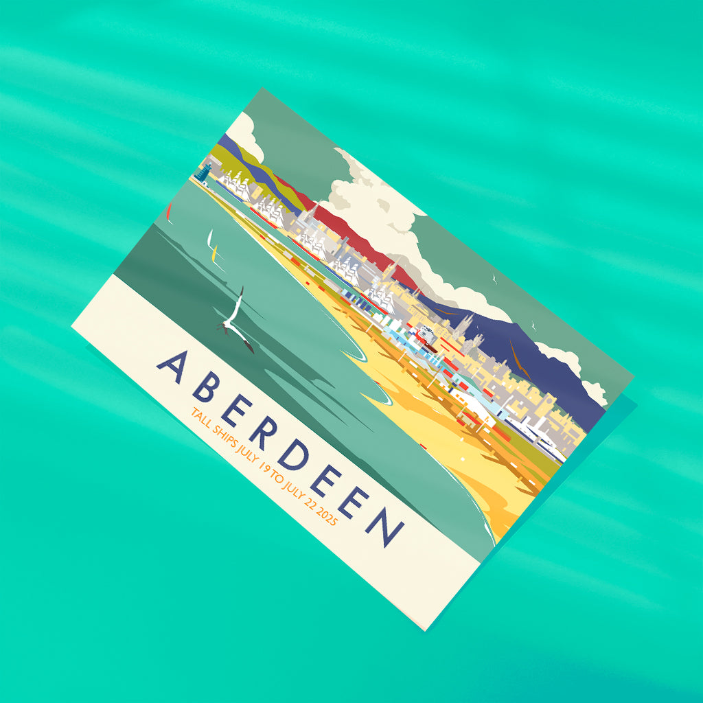 The Aberdeen in Landscape set of 8 Postcards
