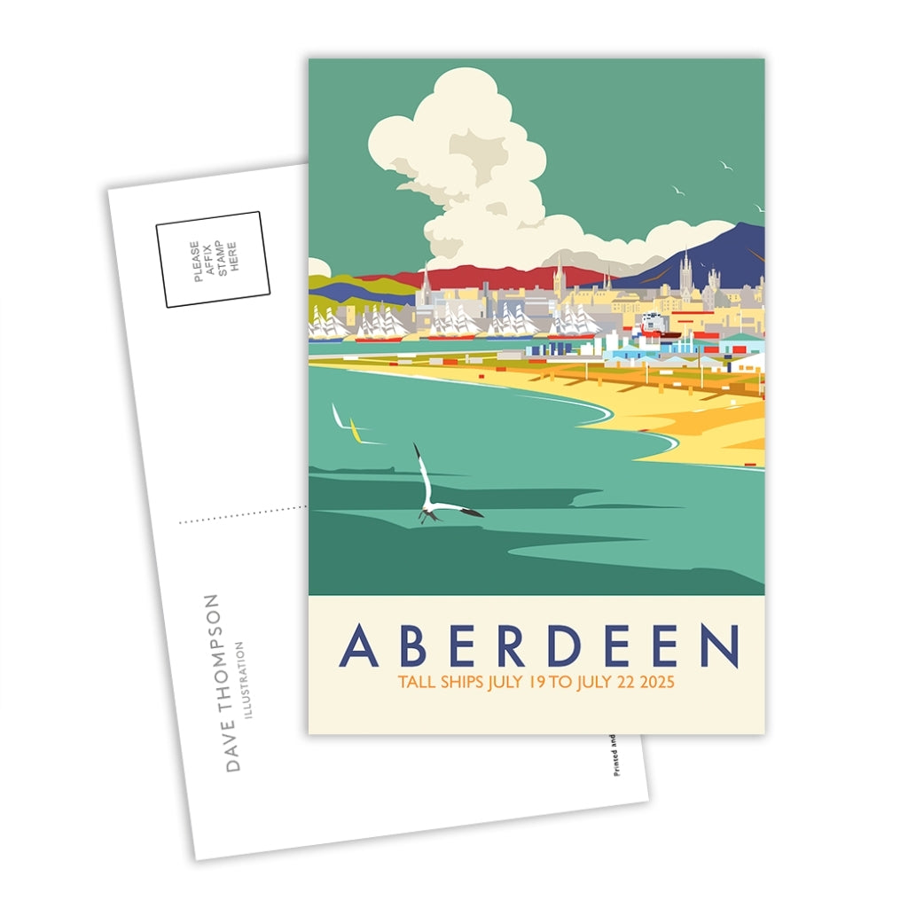The Aberdeen set of 8 Postcards
