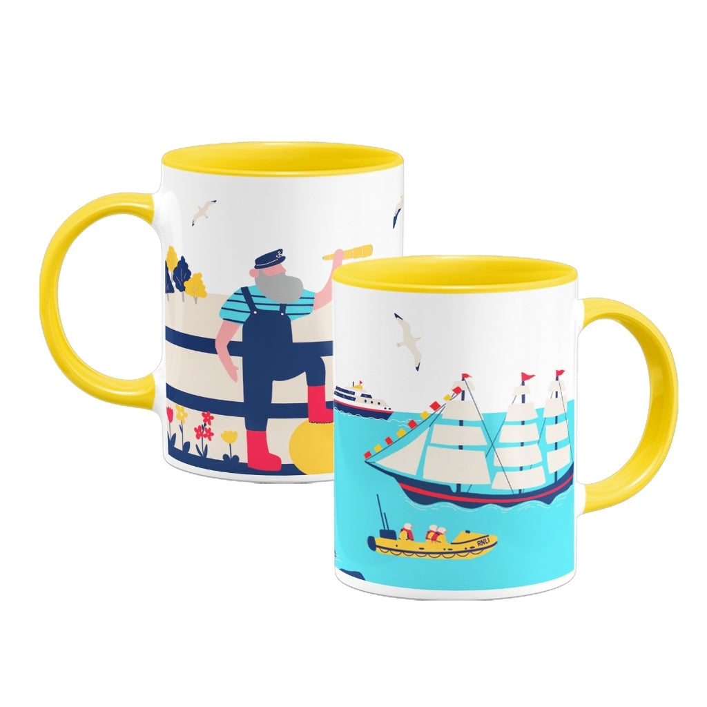 The Tall Ships Coloured Insert Mug