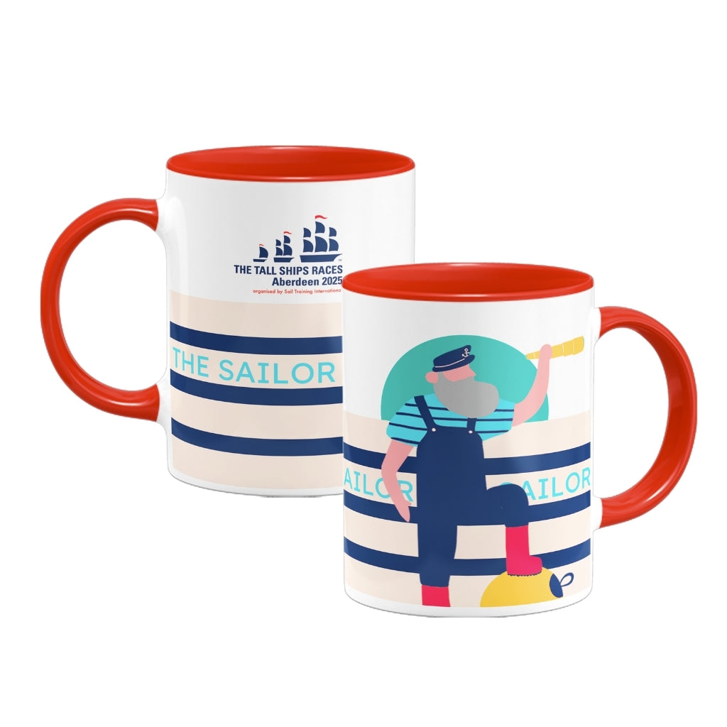 The Sailor Coloured Insert Mug